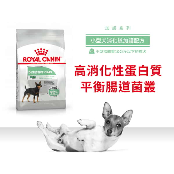 Royal Canin Royal Canin 狗糧 法國皇家狗糧 小型犬消化道腸胃加護配方 DGMI 3kg 3kg  正面圖
