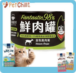 DogCatStar 98% Fresh meat Canned Wet Cat Food for Grazing venison 165g (FM124) (圖片1)
