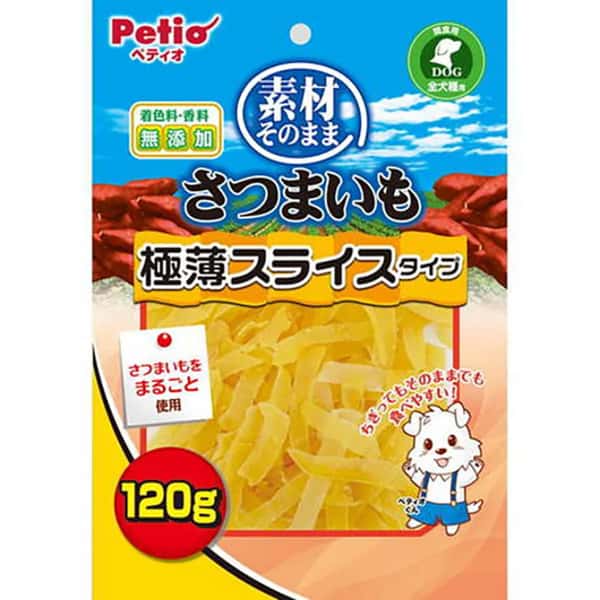 Petio 狗零食 無添加 香甜高纖甘薯極薄切片 120g (90503289) (圖片1)