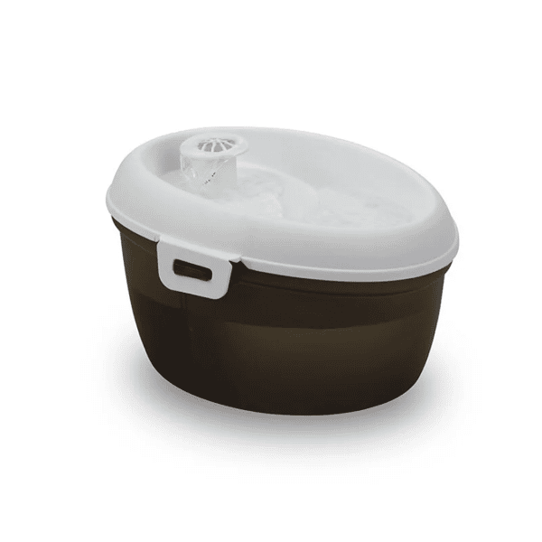 Cat H2O mini Water FountainL 活性碳除口氣迷你飲水機 不含USB插頭 白+灰 1.2L (貓犬用) (91602565) (圖片1)