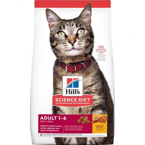 Hills Hills 貓糧 成貓 1-6 Adult 1-6 4kg 4kg 正面圖
