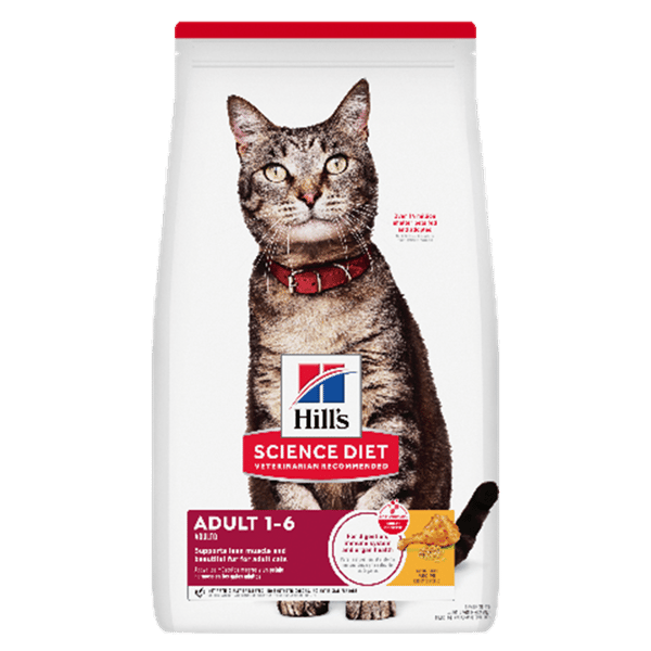 Hills Hills 貓糧 成貓 1-6 Adult 1-6 4kg 4kg 正面圖