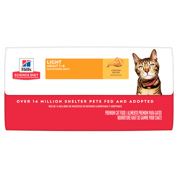 Hills 貓糧 成貓減肥配方 Adult Light 2kg (10302HG) (新舊包裝隨機發貨) (圖片5)