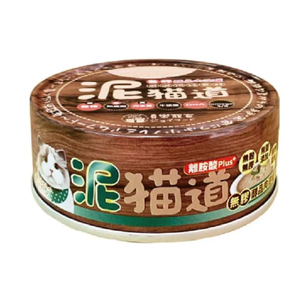 泥貓道 貓罐頭 副食罐 鮮嫩純雞肉 82g (8024)  (圖片1)