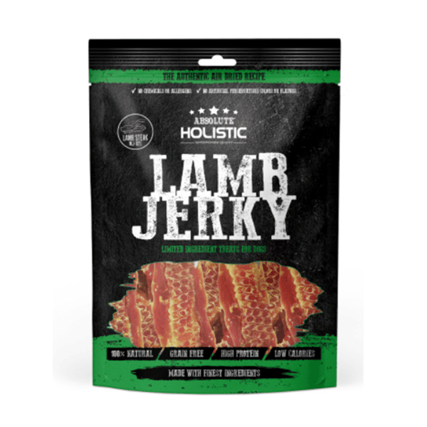 Absolute Absolute Holistic 高級純天然狗小食 鮮羊肉塊 100g 100g 正面圖