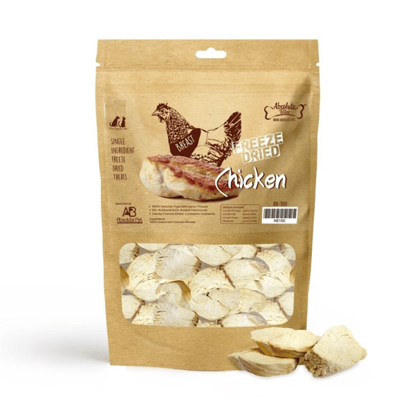 Absolute Bites 貓狗小食 上等雞胸 50g (AB-100)  (圖片1)