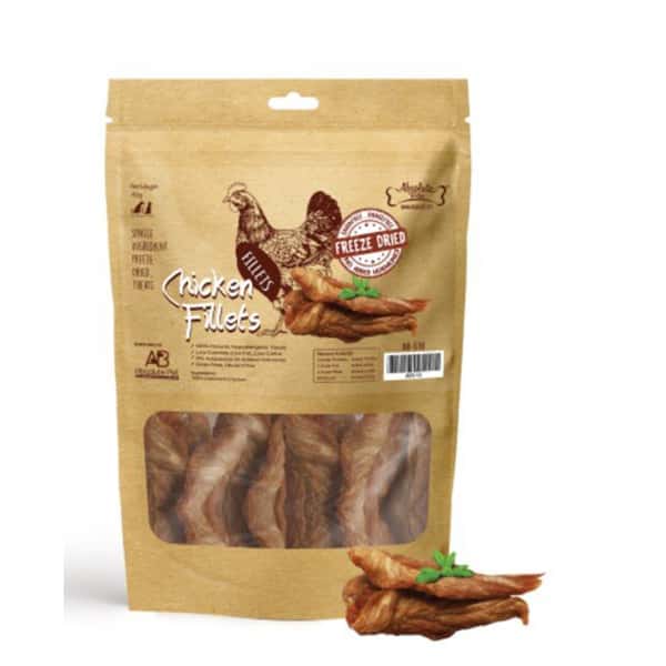 Absolute Bites 貓狗小食 原條凍乾 烟熏雞柳 70g (AB-516) (圖片1)