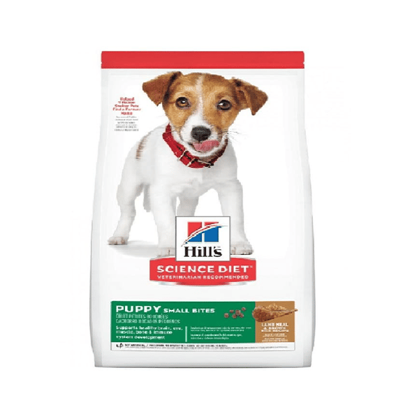 Hills Hills 狗糧 幼犬羊飯細粒 Lamb Meal & Rice Recipe Small Bites 3kg 3kg 正面圖
