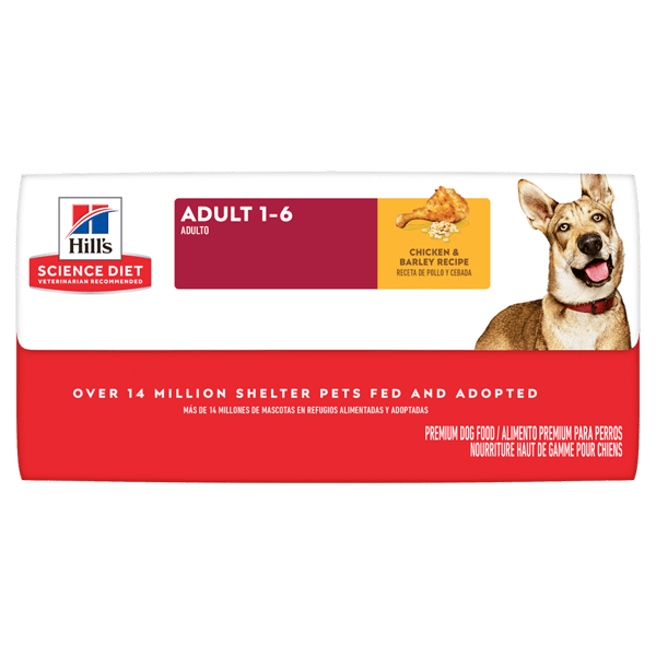Hills Hills 狗糧 成犬標準粒 Original Bites 15lb 15lb 側面圖