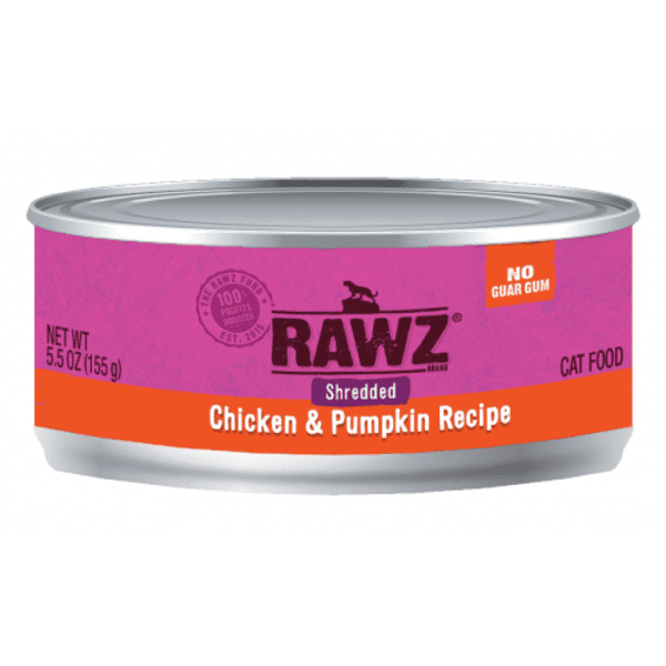 RAWZ 貓罐頭 肉絲主食罐 雞肉及南瓜 85g (RZCCP085) (圖片1)