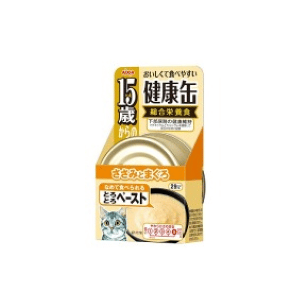 AIXIA 愛喜雅 貓罐頭 15+老貓系列 雞肉+吞拿魚味 40g (KCG-6) (圖片1)