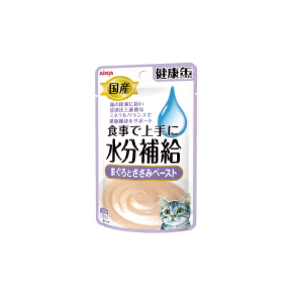 AIXIA 愛喜雅 健康缶水分補給濕糧包 鮪魚+雞肉味 40g (KZJ-17) (圖片1)
