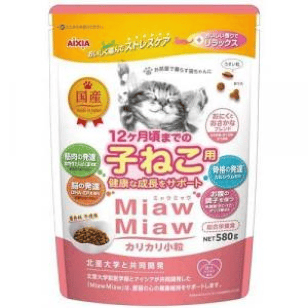 AIXIA 愛喜雅 MiawMiaw 貓糧 幼貓配方 金槍魚味 580g (MDM-1) (圖片1)