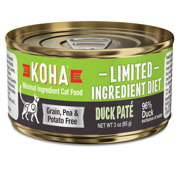 KOHA 主食貓罐頭 單一蛋白系列 鴨肉肉醬 3oz (KC3DU) (圖片1)