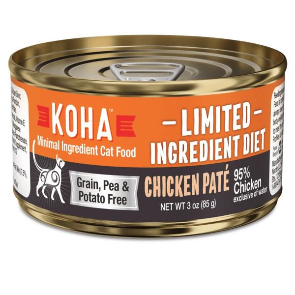 KOHA 主食貓罐頭 單一蛋白系列 雞肉肉醬 3oz (KC3CH) (圖片1)