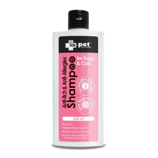 DR.pet DR.pet 保濕止癢防敏感潔毛液 250ml 250ml 猫犬用 正面圖