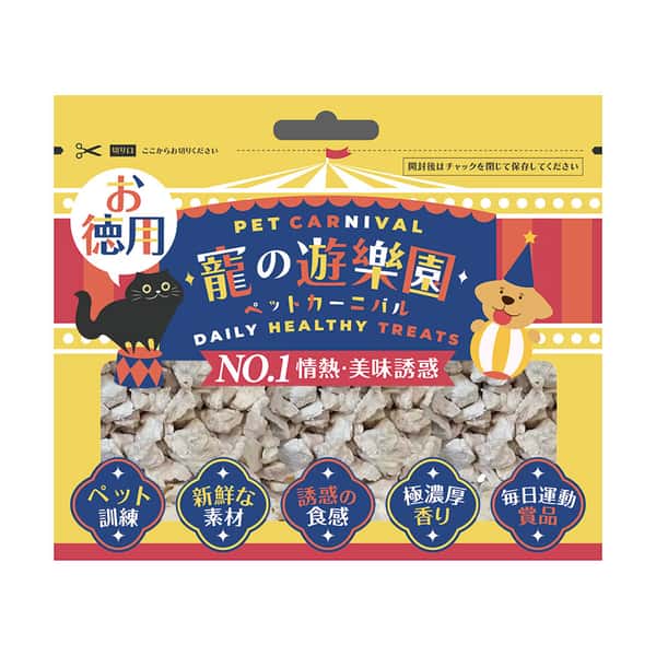 寵之遊樂園 寵之遊樂園 凍乾 貓零食 狗零食 鱷魚肉粒 60g 60g 正面圖