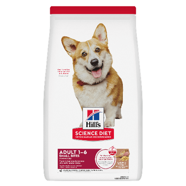 Hills Hills 狗糧 成犬羊飯細粒糧 Adult Lamb Meal & Rice Recipe Small Bites 12kg 12kg 正面圖
