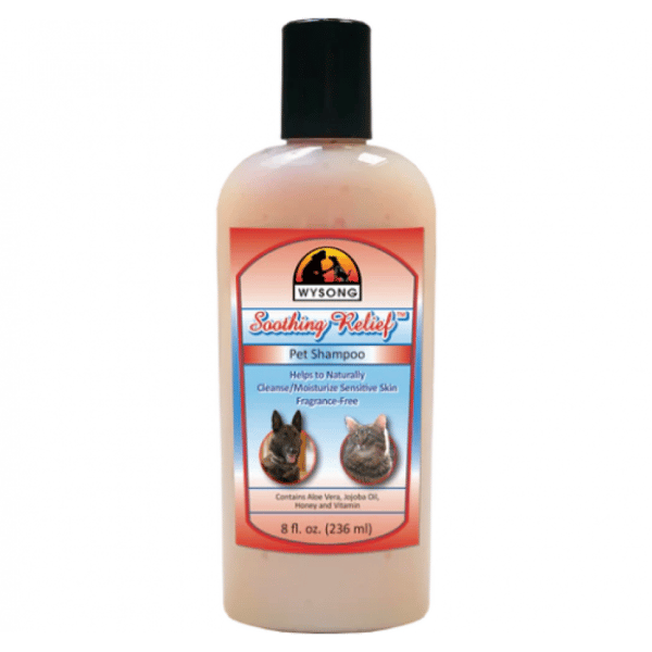 Wysong 美國威森 Soothing Relief™ 天然低泡貓犬洗髮護髮液 8oz (貓犬用) (WSR8) (圖片1)