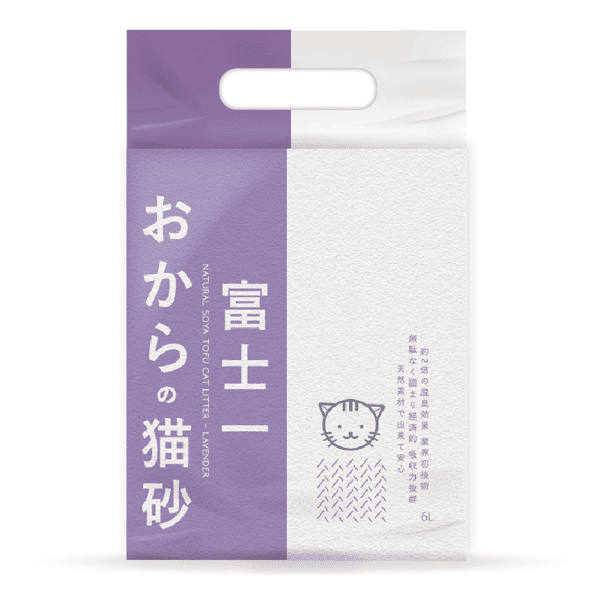富士一 天然極簡日常 3.0 豆腐貓砂 薰衣草味 6L - 原裝行貨 (圖片1)