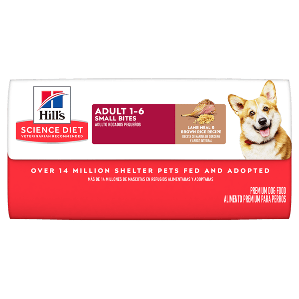 Hills 狗糧 成犬羊飯細粒糧 Adult Lamb Meal & Rice Recipe Small Bites 15.5lb (8557) (新舊包裝隨機發貨) (圖片6)