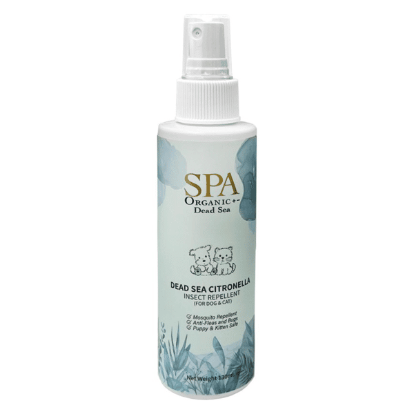 SPA寵物溫泉 死海鹽檸檬香茅驅蚤防蟲蚊怕水 130ml (貓犬用) (P091) (圖片1)