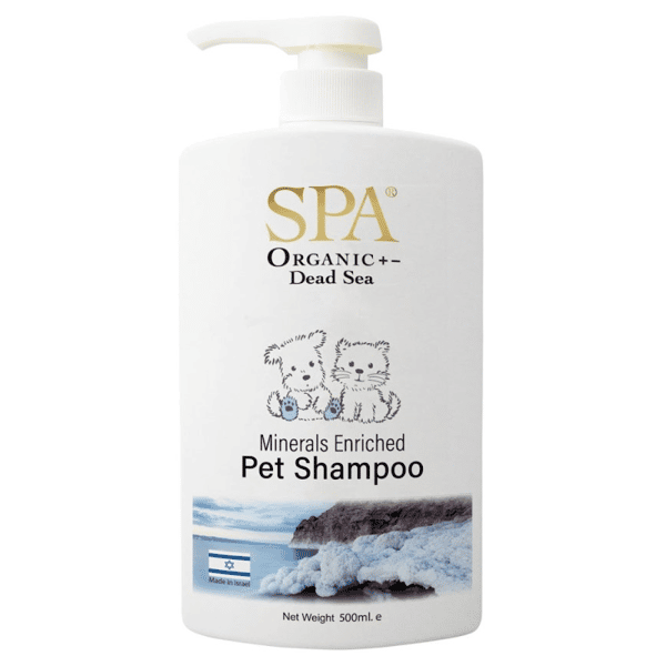 SPA寵物溫泉 SPA寵物溫泉 死海鹽滋潤寵物沖涼液 500ml 500ml 貓犬用 正面圖