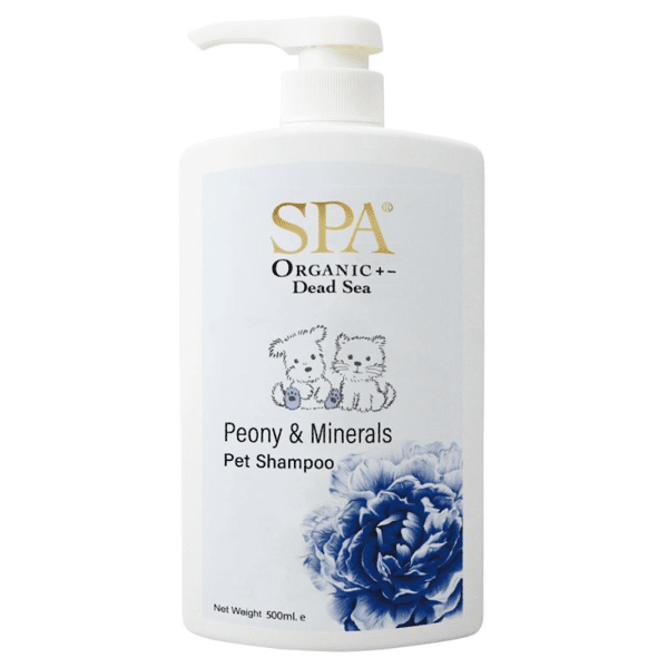 SPA寵物溫泉 牡丹死海鹽寵物沖涼液 500ml (P011) (貓犬用) (圖片1)