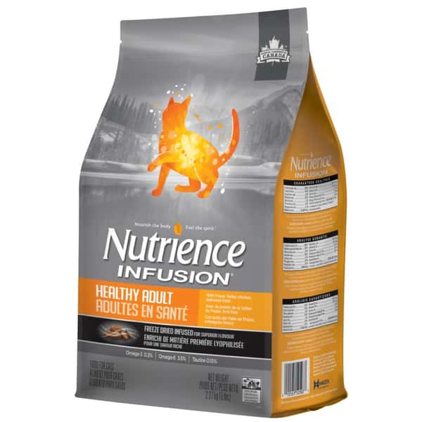 Nutrience INFUSION 貓糧 成貓配方 凍乾內層 鮮雞肉 5lb 2.27kg (C2507) (灰黃) (圖片1)