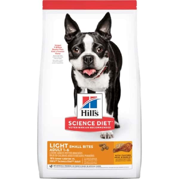 Hills Hills 狗糧 成犬減肥細粒配方 Adult Light Small Bites 15lb 15lb 正面圖