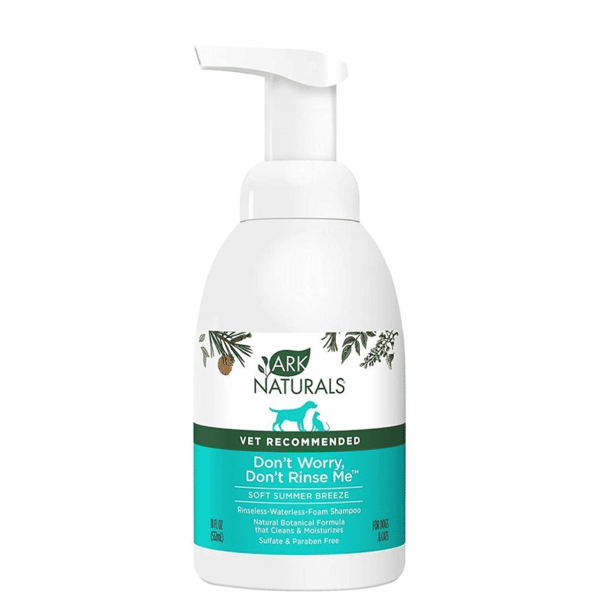 Ark Naturals Don't Worry Don't Rinse Me! 免沖洗潔毛保濕泡沫 18oz (11011) (貓犬用) (圖片1)