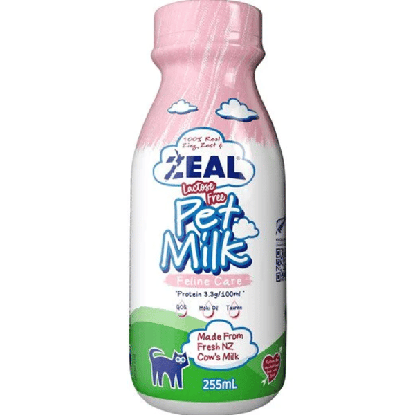 ZEAL 無乳糖紐西蘭牛奶 255ml (NP052) (貓用) (圖片1)