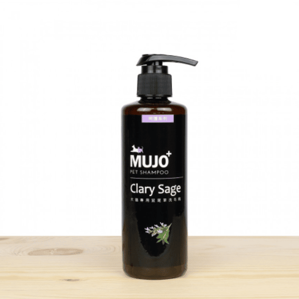 MUJO+ MUJO+ 木酢家 天然清潔抗菌驅蟲洗毛液 鼠尾草敏感肌配方 250ml 250ml  正面圖