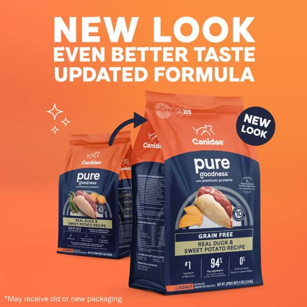 CANIDAE CANIDAE 咖比 狗糧 PURE 無穀物天際成犬配方 22lbs 22lb 正面圖