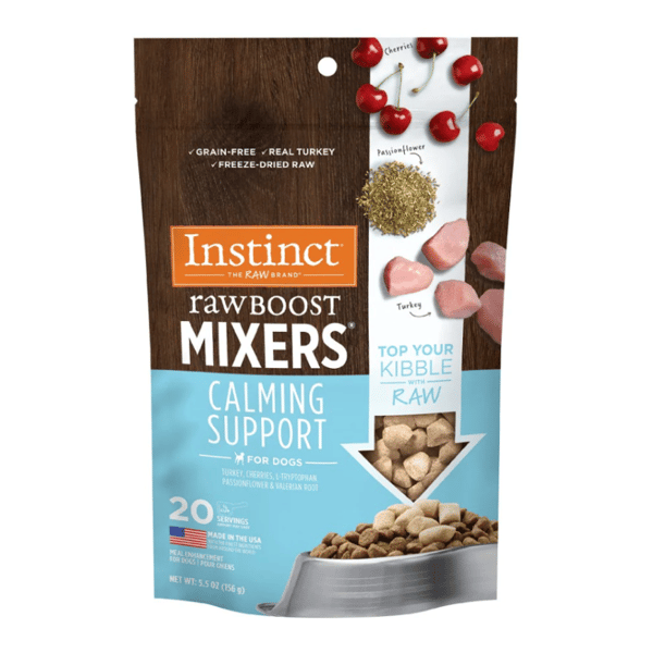 Instinct Instinct 狗糧 功能性系列 凍乾肉粒 Calming Support 寧心 5.5oz 5oz 正面圖