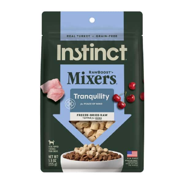 Instinct Instinct 狗糧 功能性系列 凍乾肉粒 Calming Support 寧心 5.5oz 5oz 正面圖