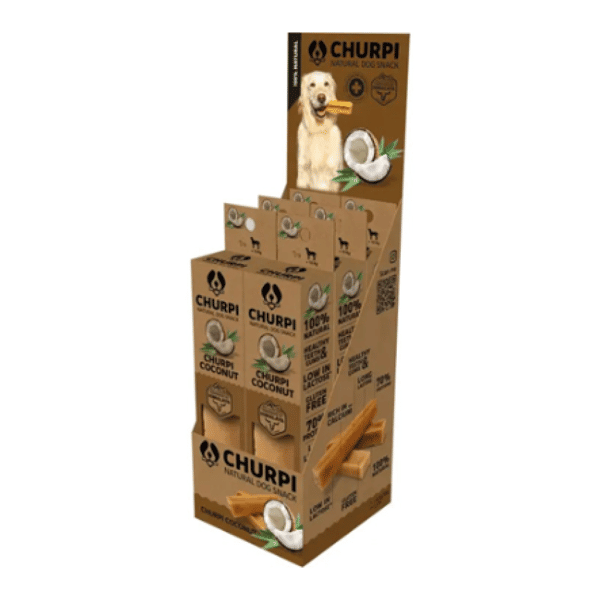 Churpi 狗小食 天然喜馬拉雅山 椰芝士骨 中號 70g (CHURPI-70) (新包裝) (圖片1)