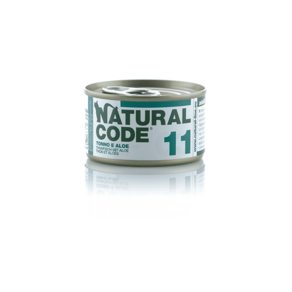 Natural Code 貓罐頭 吞拿⿂ & 蘆薈 Tuna & Aloe 85g (NCC11) (圖片1)