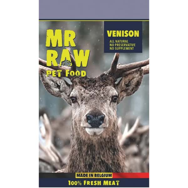 MR RAW 貓狗糧 冷凍脫水生肉凍乾糧 鹿肉 400g (圖片1)
