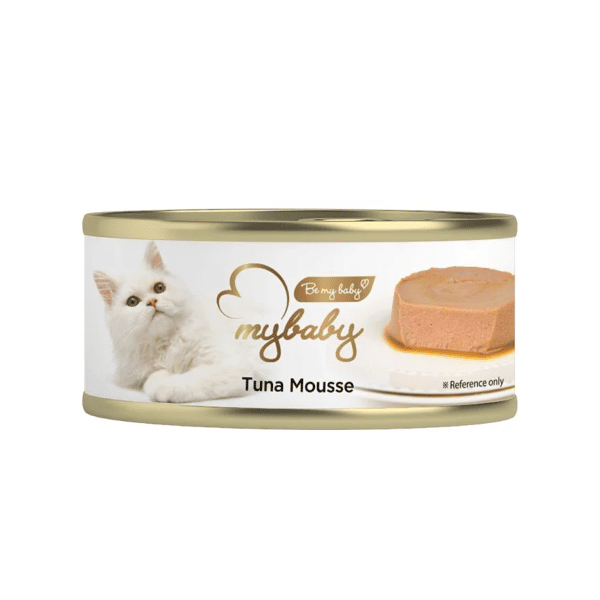 My baby 貓罐頭 吞拿魚慕絲 Tuna Mousse 85g (黃) (90401398B) (圖片1)