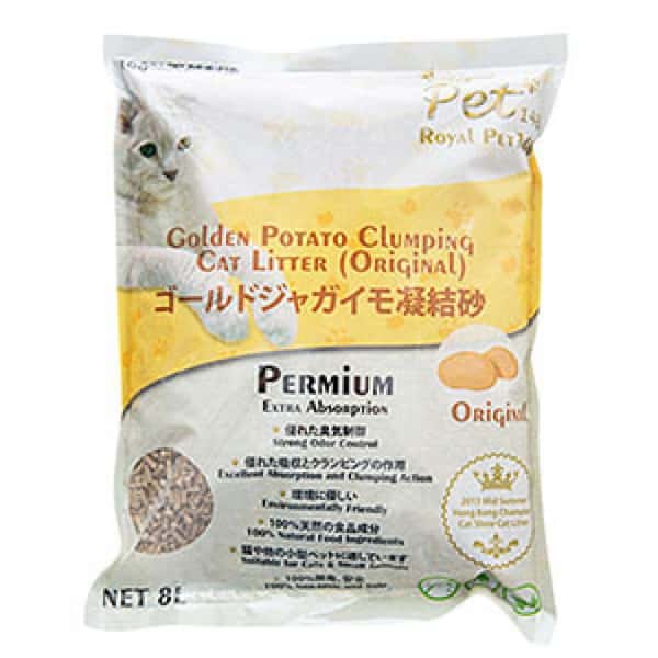 ROYAL PET148 黃金馬鈴薯幼條凝結砂 原味 9.5L (圖片1)