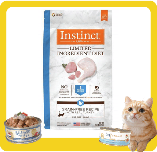 Instinct 貓糧 本能 貓糧 無穀物單一蛋白系列 火雞 11lb (658740) (圖片1)