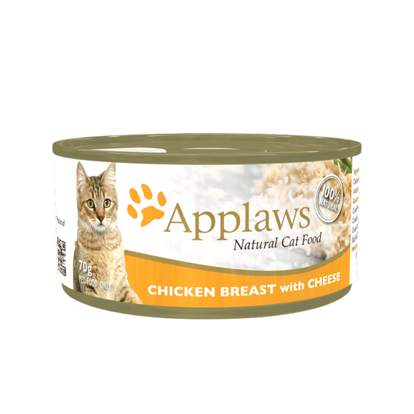Applaws Applaws 貓罐頭 天然優質雞胸及芝士 Chicken Breast with Cheese 70g 70g 正面圖