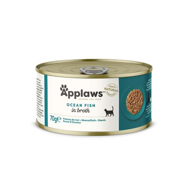 Applaws 貓罐頭 天然優質海魚 Ocean Fish 70g (淺藍) (1005) (圖片1)