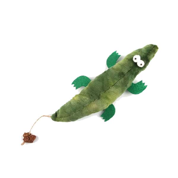 HelloDOG HelloDOG 玩具嚴選 貓玩具 貓薄荷解壓玩具 我是鱷魚 1隻 正面圖