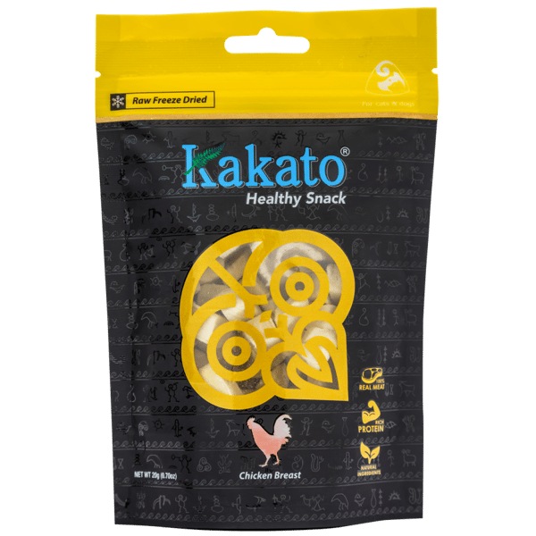 Kakato 卡格 貓狗零食 凍乾純肉小食 雞胸肉 20g (SK0951EIN) (圖片1)