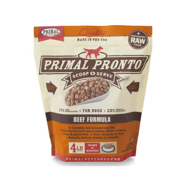 Primal 狗糧 急凍鮮肉粒系列 牛肉配方 4lb (PRCBF4) (需冷藏) (圖片1)