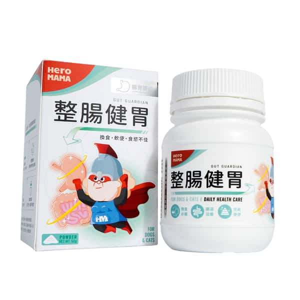 HeroMama HeroMama 貓犬用保健品 整腸健胃 50g 50g 貓犬用 正面圖
