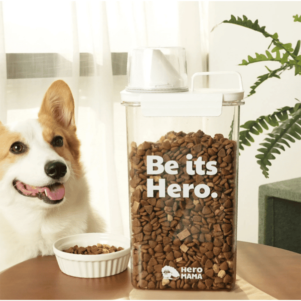 HeroMama 貓狗共用 飼料保鮮桶CT822 (圖片1)