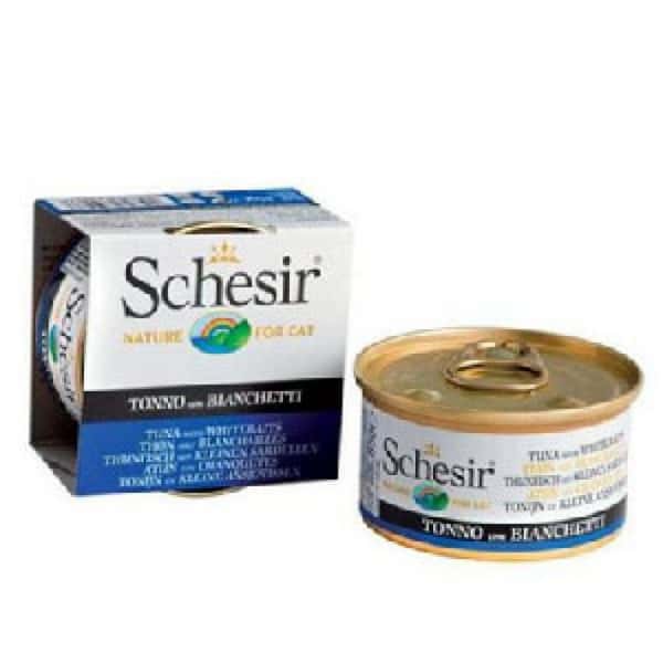 Schesir 啫喱貓罐頭 吞拿魚及白飯魚飯 85g (圖片1)